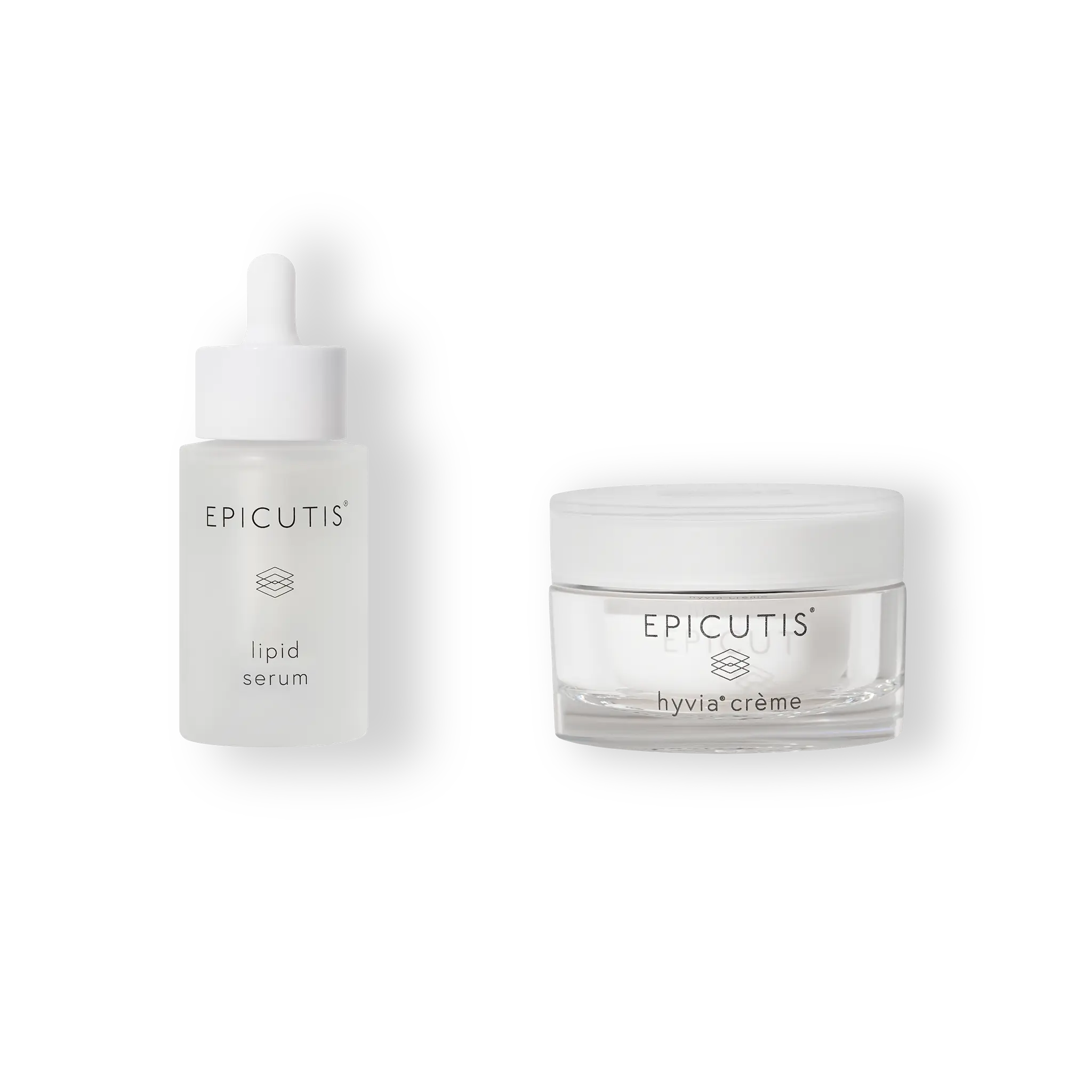 <p>The Luxury Skincare Set combines our two powerful steps - Treat and Hydrate - providing you with the Lipid Serum and Hyvia Cr<span>è</span>me. Both products are formulated with novel patented active ingredients exclusive to Epicutis®.</p><p>With only eight ingredients,&nbsp;the Lipid Serum is an essential member of your healing arsenal. With therapeutic concentrations of TSC, our patented anti-inflammatory, this silky serum delivers an instant dose of relief for dry, stressed, sensitive, or post-procedure skin— PLUS proven healthy-skin benefits that build over time.</p><p>The Hyvia® Crème is the perfect marriage of nature and science—our three proprietary powerhouses, backed by a fresh crop of pure, responsibly sourced botanicals with proven skin benefits. HYVIA<span>®</span>, a patented moisturizing agent derived from organic non-GMO chia seed oil, instantly drenches the skin in deep hydration while blocking blue light damage. DSD works to shield the skin from harmful aggressors like UV rays.</p>