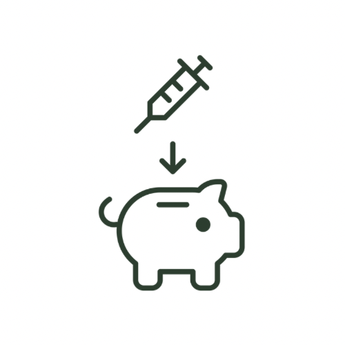 Save $100 when you purchase 100 units of your favorite wrinkle relaxer. When your treatment is performed, the units will be deducted from your account.