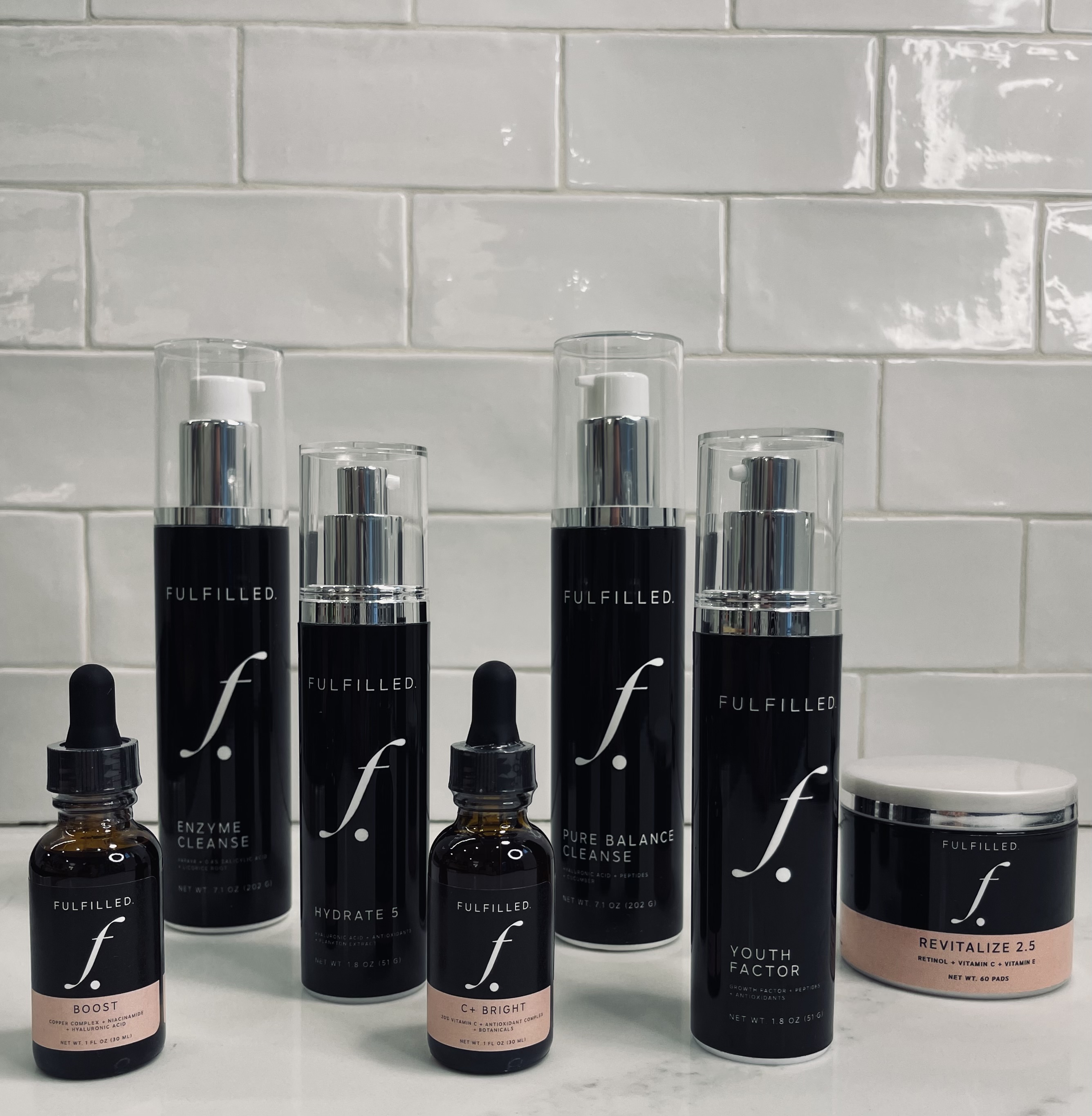 <p><span style="color: rgb(0, 0, 0); font-size: 15px">The ultimate anti-aging collection. This comprehensive, medical-grade regimen is designed to visibly smooth, firm, and rejuvenate the skin. The full bundle includes: Pure Balance Cleanse., Hydrate 5., C + Bright Serum., Boost Serum., Youth Factor., and Renew 5 Retinol.</span></p><p><span style="color: rgb(0, 0, 0); font-size: 15px">Formulated to work synergistically across every layer of the skin, this advanced system targets multiple signs of aging. Potent antioxidants defend against environmental stressors while active ingredients boost collagen, improve texture, and deliver deep hydration. With consistent use, fine lines soften, elasticity improves, and tone becomes more even—revealing a smoother, firmer, and radiant complexion.</span></p>