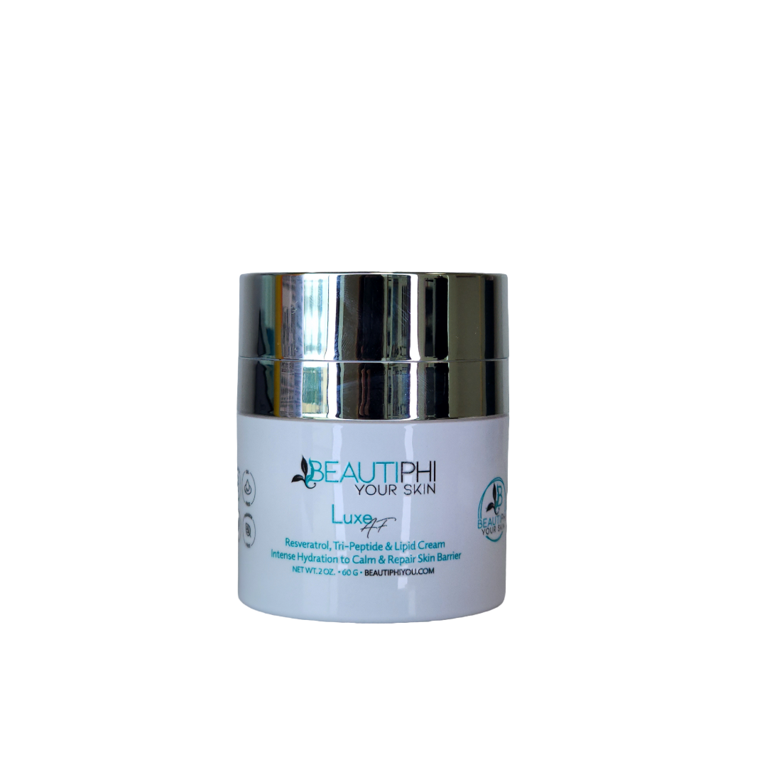 <p>This intense hydration cream contains resveratrol, ceramides and lipids that replenish intense moisture to help repair the skin barrier while selectively removing damanged cells. <br><br>Safe for all skin types and kids! Helps recovery after aesthetics treatments and lasers. Can be used on sensitive skin. Antioxidants soothe and calm while tetrapeptide-21 improves elasticity with nightly use. Fragrance-free, paraben-free, gluten-free, oil-free, hypoallergenic, non-comedogenic. </p>